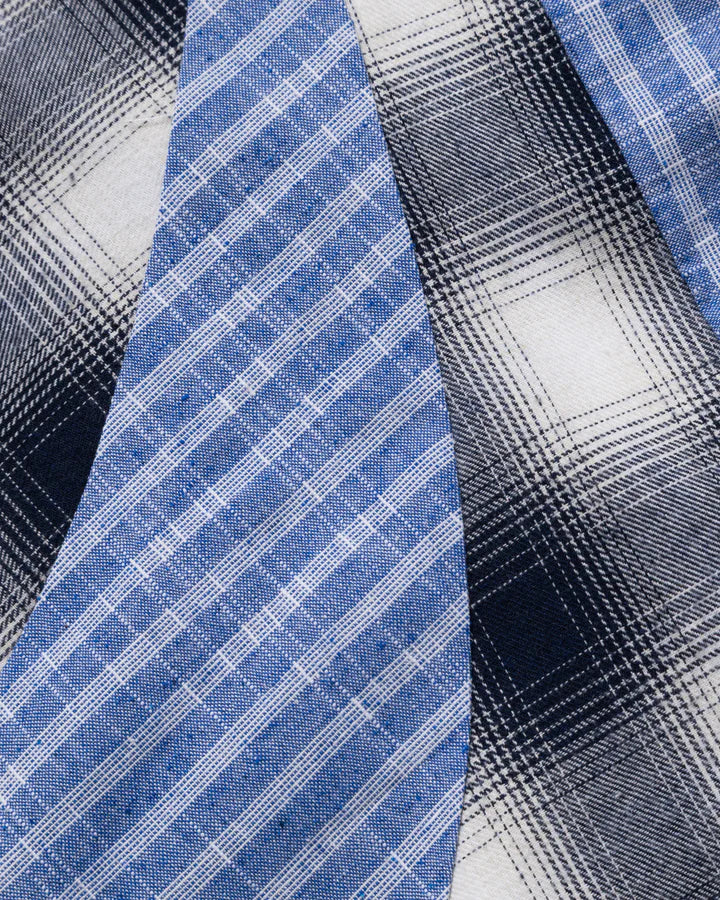 Brigade - Velodrome Short Sleeve Button Down (Blue)