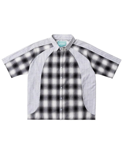Brigade - Velodrome Short Sleeve Button Down (Black)