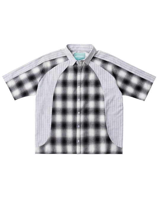 Brigade - Velodrome Short Sleeve Button Down (Black)