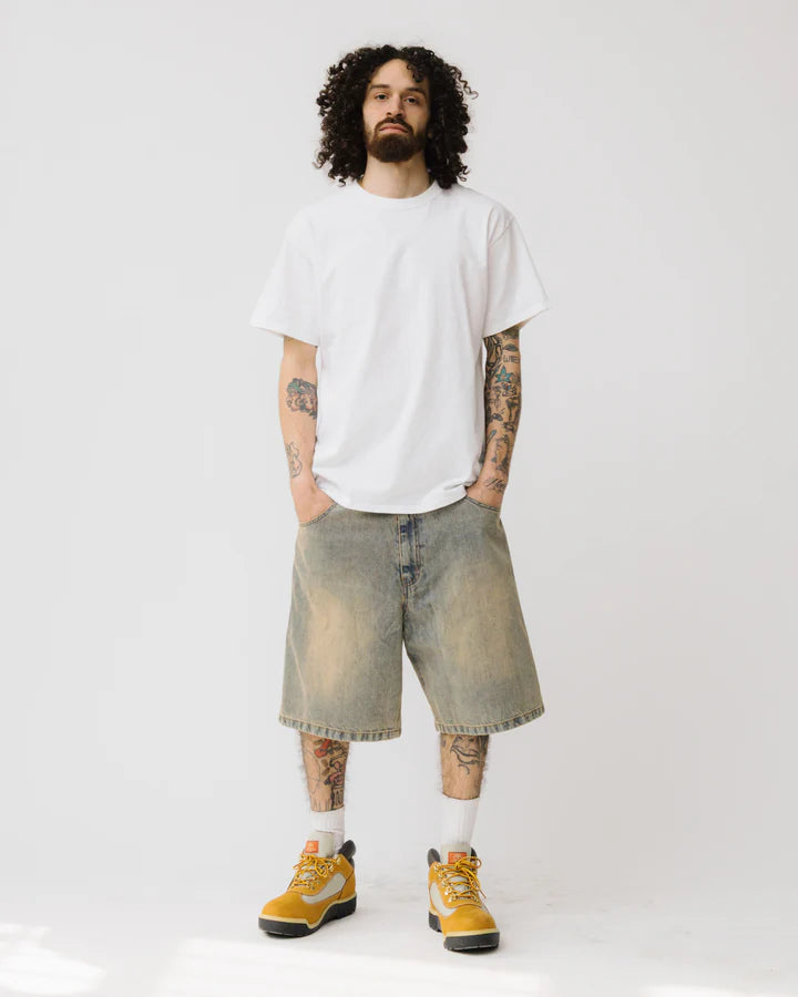 Brigade - Denim Carpenter Shorts (Light Wash)