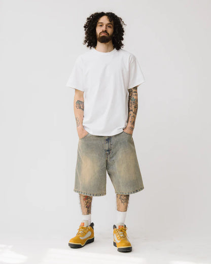 Brigade - Denim Carpenter Shorts (Light Wash)