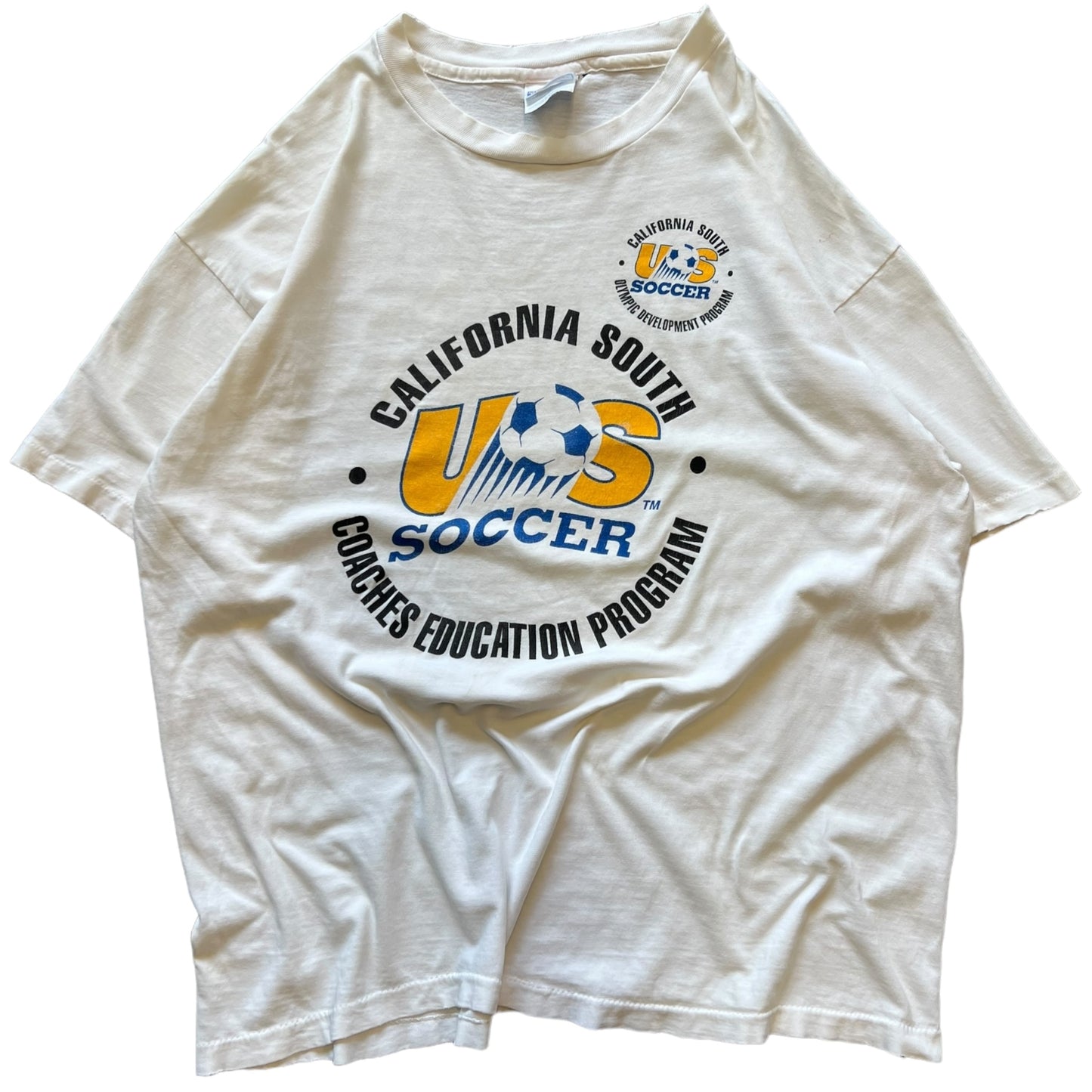 Vintage Soccer California Coaches Education Program Tee