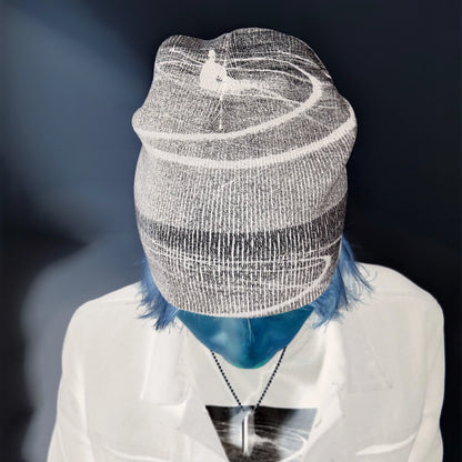 eforenything - Invert Circles Beanie (White)