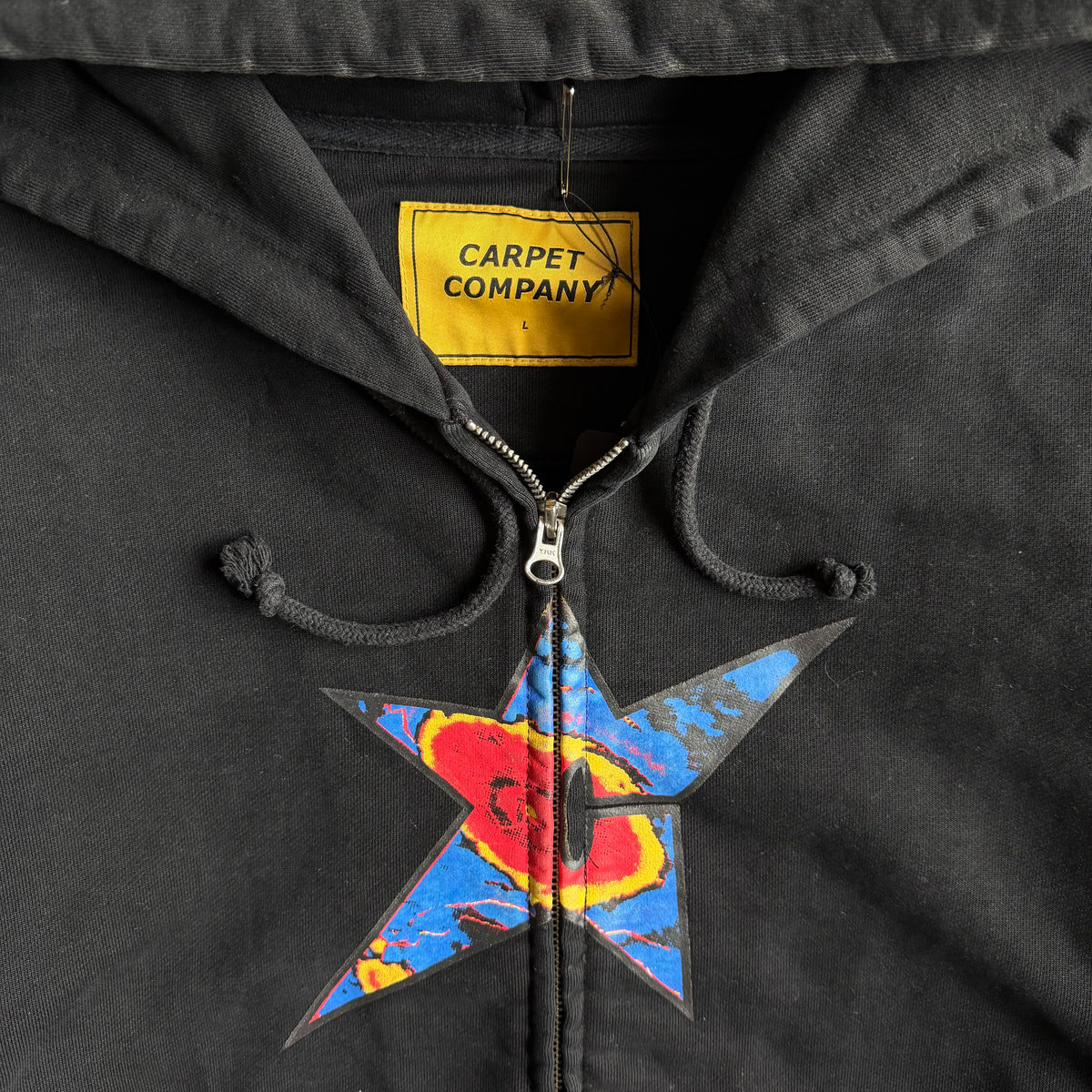 Carpet Company C-Star Thermal Zip-Up Hoodie