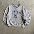 Vintage Dallas Cowboys Old Logo Gray Sweatshirt