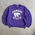 Vintage Russell Athletic Kansas State Wildcats Purple Sweatshirt