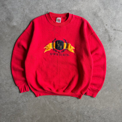 Vintage Iowa State University Shield Banner Sweatshirt