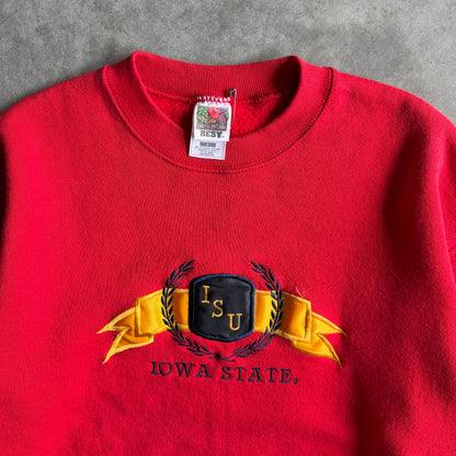 Vintage Iowa State University Shield Banner Sweatshirt