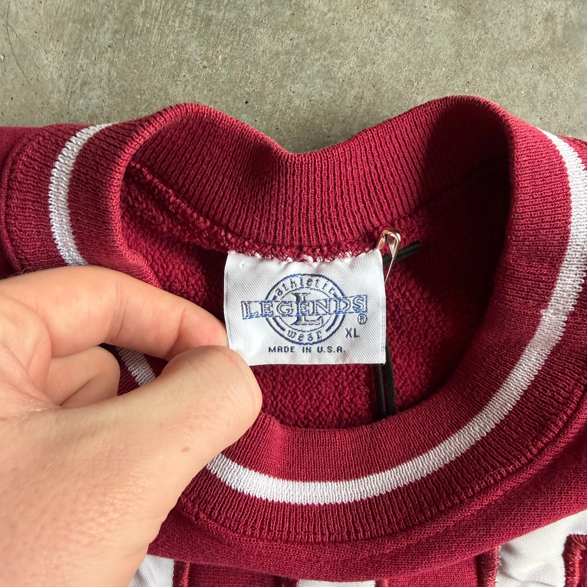 Vintage Oklahoma Sooners Stacked Patch Sweatshirt