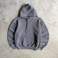 Vintage Russell Athletic Gray Blank Hoodie