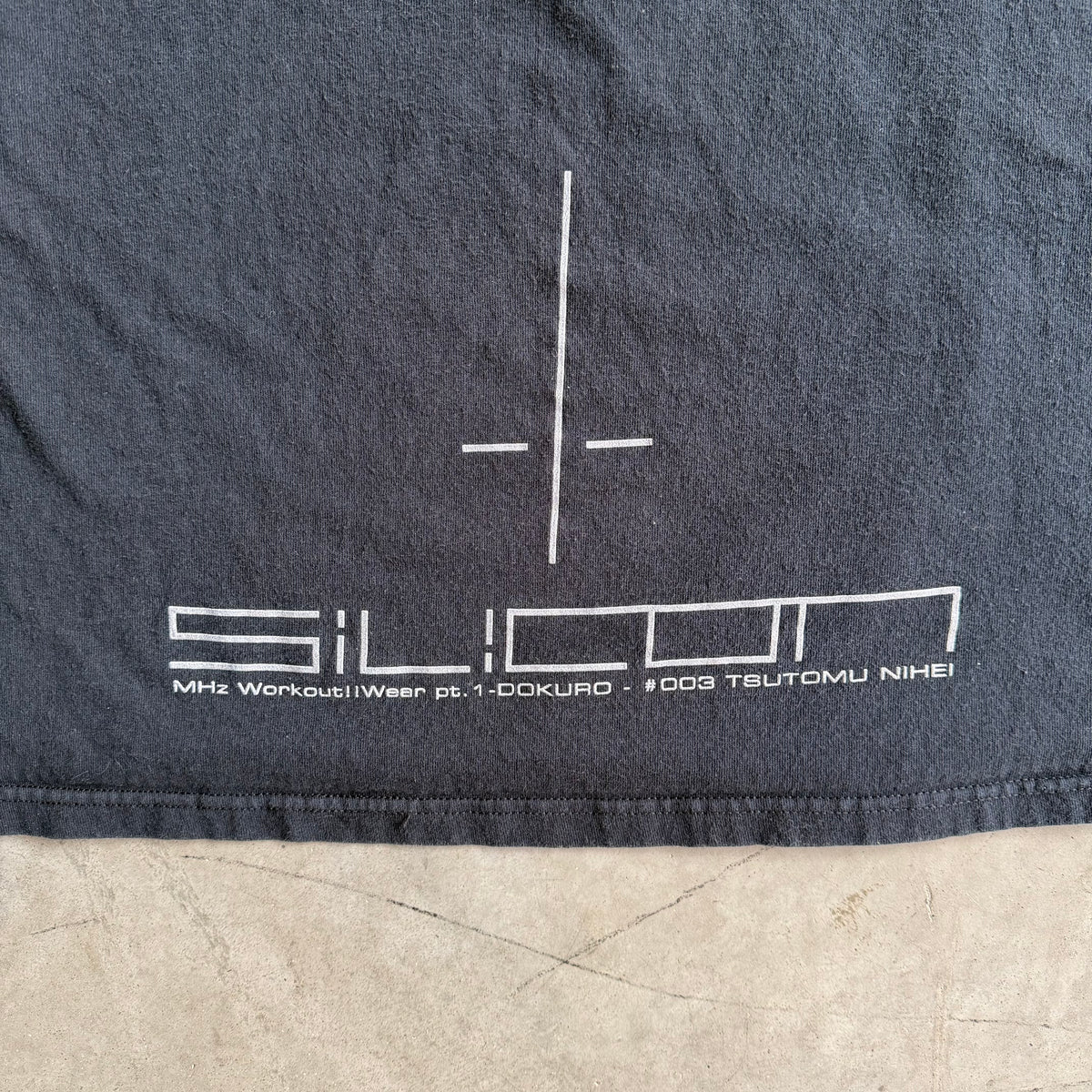 Vintage 2003 Tsutomu Nihei Silicon Blame Manga Anime T Shirt